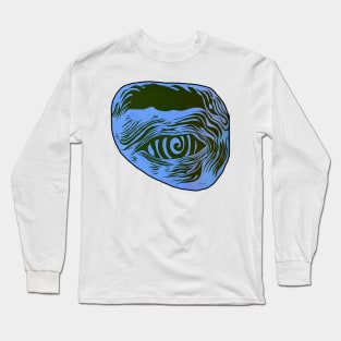 Blue Hypnotized Eye Long Sleeve T-Shirt